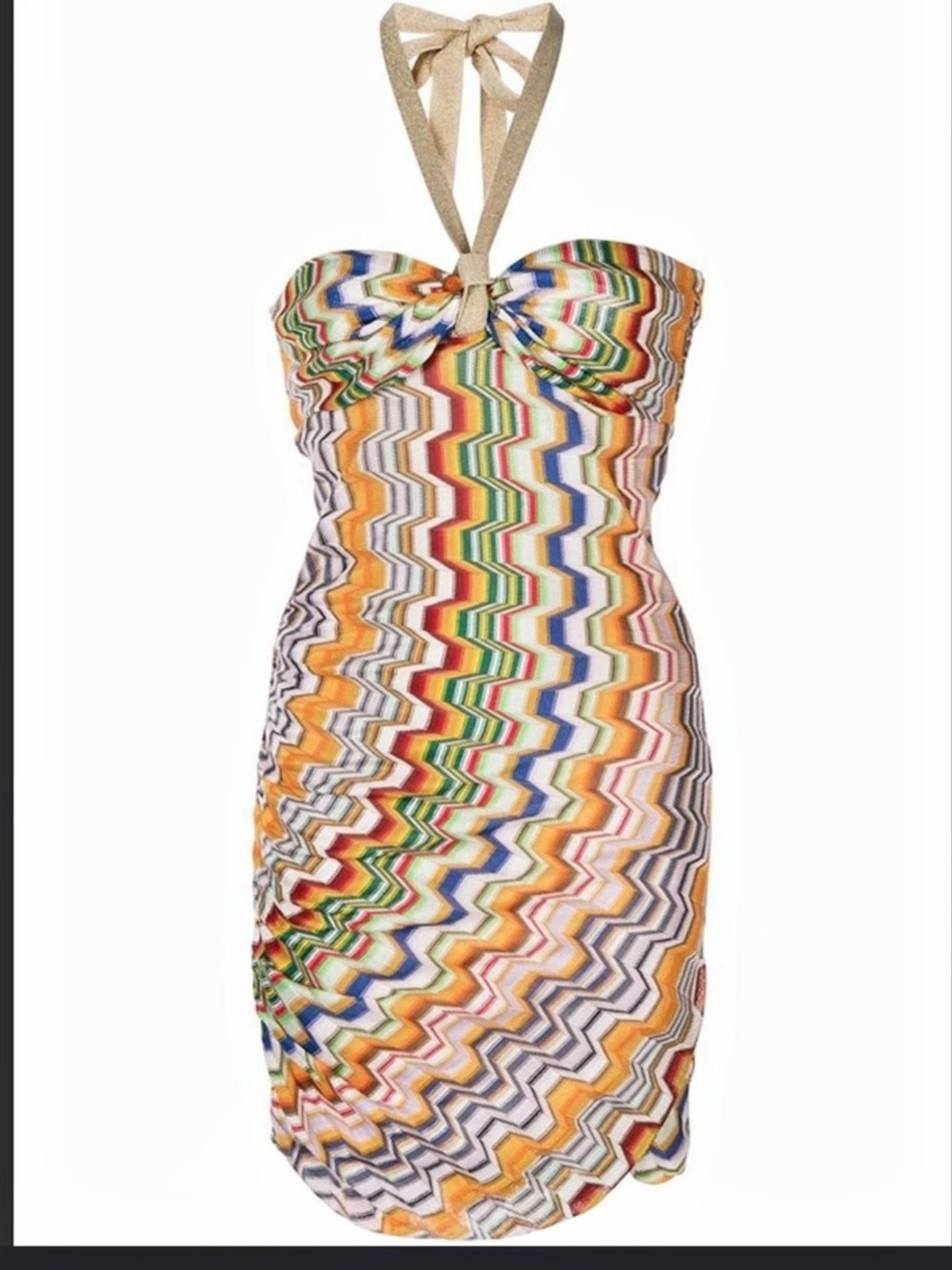 The Alexis Azores Halter Dress